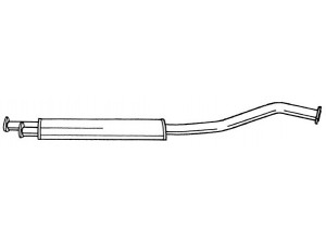 AKS DASIS SG15404 vidurinis duslintuvas