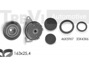 TREVI AUTOMOTIVE KD1099S paskirstymo diržo komplektas 
 Techninės priežiūros dalys -> Papildomas remontas