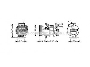 AVA QUALITY COOLING RTK394 kompresorius, oro kondicionierius 
 Oro kondicionavimas -> Kompresorius/dalys
7711497036, 8200561276, 8200890987