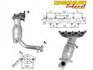 MAGNAFLOW 71814 katalizatoriaus keitiklis 
 Išmetimo sistema -> Katalizatoriaus keitiklis
55183622, 55183622