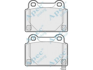 APEC braking PAD1676 stabdžių trinkelių rinkinys, diskinis stabdys 
 Techninės priežiūros dalys -> Papildomas remontas
4605A584, 4605A695