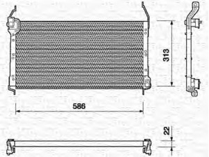 MAGNETI MARELLI 350203116000 kondensatorius, oro kondicionierius 
 Oro kondicionavimas -> Kondensatorius
46428863