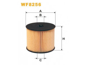 WIX FILTERS WF8256 kuro filtras 
 Techninės priežiūros dalys -> Papildomas remontas
190677, 1906A5, 1906A6, 9401906768