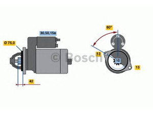 BOSCH 0 986 019 991 starteris 
 Elektros įranga -> Starterio sistema -> Starteris
GNU 4541, GNU 4611, ADU 9362, ADU 9363