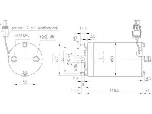MAHLE ORIGINAL MM 325 elektrovariklis