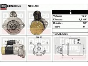 DELCO REMY DRS3856 starteris 
 Elektros įranga -> Starterio sistema -> Starteris
23300-0T600, 23300-1S900, 23300-54T00