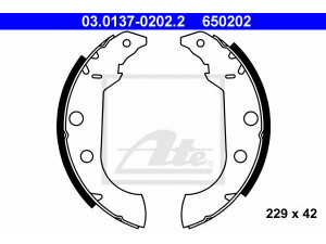 ATE 03.0137-0202.2 stabdžių trinkelių komplektas 
 Techninės priežiūros dalys -> Papildomas remontas
4241 55
