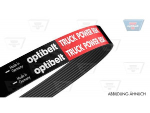 OPTIBELT 6 PK 1075 TM V formos rumbuoti diržai