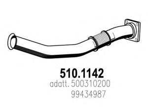 ASSO 510.1142 išleidimo kolektorius
500310200, 99434987