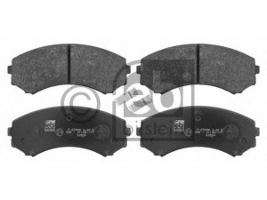 FEBI BILSTEIN 16582 stabdžių trinkelių rinkinys, diskinis stabdys 
 Techninės priežiūros dalys -> Papildomas remontas
MN116445, MR527868, MZ690340, X3511011