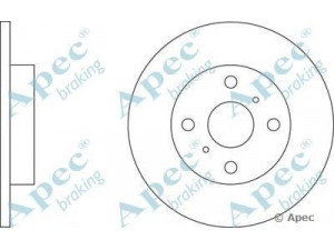 APEC braking DSK149 stabdžių diskas 
 Dviratė transporto priemonės -> Stabdžių sistema -> Stabdžių diskai / priedai
4351216030, 4351216031, 4351216050