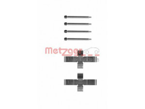 METZGER 109-1004 priedų komplektas, diskinių stabdžių trinkelės 
 Stabdžių sistema -> Diskinis stabdys -> Stabdžių dalys/priedai
000 421 2391, 000 991 3960
