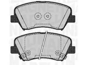 MAGNETI MARELLI 363916060749 stabdžių trinkelių rinkinys, diskinis stabdys