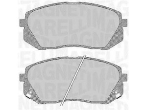 MAGNETI MARELLI 363916060725 stabdžių trinkelių rinkinys, diskinis stabdys