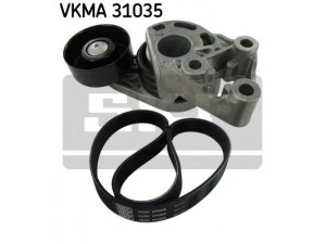 SKF VKMA 31035 V formos rumbuotas diržas, komplektas 
 Techninės priežiūros dalys -> Techninės priežiūros intervalai
045 903 137 E, 045 903 315 A, 31110-PLA-E01