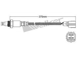 WALKER PRODUCTS 250-54059 lambda jutiklis 
 Išmetimo sistema -> Lambda jutiklis
8946720020, 8946733050, 8946733120
