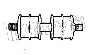 IPS Parts ISL-10198 šarnyro stabilizatorius 
 Ašies montavimas/vairavimo mechanizmas/ratai -> Stabilizatorius/fiksatoriai -> Savaime išsilyginanti atrama
56261-47B01