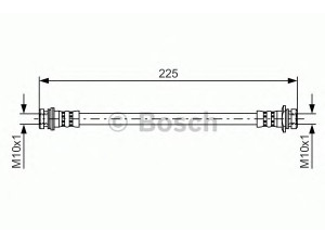 BOSCH 1 987 481 387 stabdžių žarnelė 
 Stabdžių sistema -> Stabdžių žarnelės
96 407 749, 96 534 546, 96407749