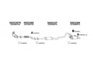 VENEPORTE 530092 išmetimo sistema 
 Išmetimo sistema -> Išmetimo sistema, visa