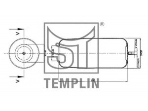 ST-TEMPLIN 04.060.6006.971 dėklas, pneumatinė pakaba
946 328 00 01