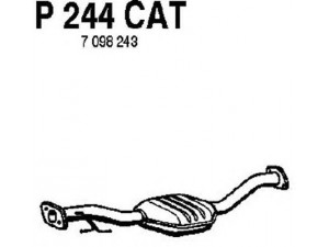 FENNO P244CAT katalizatoriaus keitiklis 
 Išmetimo sistema -> Katalizatoriaus keitiklis
BM90093, 6196062, 6757303, 6946369