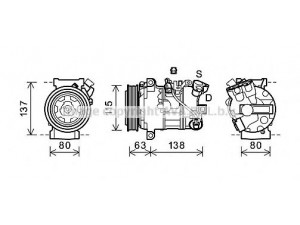 AVA QUALITY COOLING RTK491 kompresorius, oro kondicionierius 
 Oro kondicionavimas -> Kompresorius/dalys
8200958328