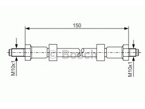 BOSCH 1 987 476 141 stabdžių žarnelė 
 Stabdžių sistema -> Stabdžių žarnelės