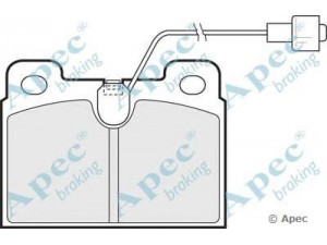 APEC braking PAD393 stabdžių trinkelių rinkinys, diskinis stabdys 
 Techninės priežiūros dalys -> Papildomas remontas
424897, 425063, 424897, 425063
