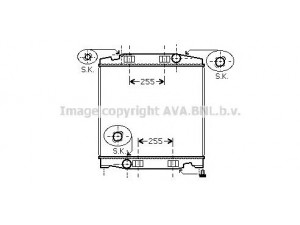 AVA QUALITY COOLING IV2068 radiatorius, variklio aušinimas 
 Aušinimo sistema -> Radiatorius/alyvos aušintuvas -> Radiatorius/dalys
41218266