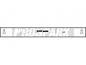 STANDARD OES654 uždegimo laido komplektas 
 Kibirkšties / kaitinamasis uždegimas -> Uždegimo laidai/jungtys
77 00 874 564