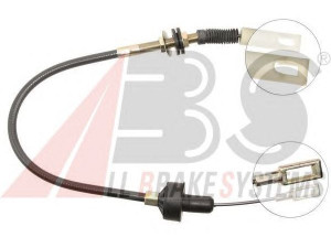A.B.S. K22110 sankabos trosas 
 Dviratė transporto priemonės -> Kabeliai ir tachometro velenaai -> Sankabos trosas
2108-61602210, 2108-61602299
