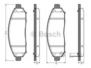 BOSCH 0 986 TB3 054 stabdžių trinkelių rinkinys, diskinis stabdys 
 Techninės priežiūros dalys -> Papildomas remontas
41060 EA025, 41060 EB326