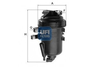 UFI 55.144.00 kuro filtras 
 Filtrai -> Kuro filtras
51757948