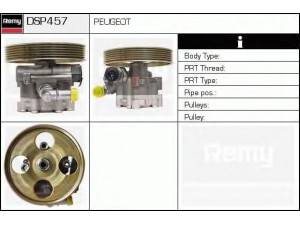 DELCO REMY DSP457 hidraulinis siurblys, vairo sistema 
 Vairavimas -> Vairo pavara/siurblys