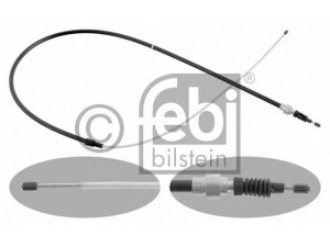 FEBI BILSTEIN 22962 trosas, stovėjimo stabdys 
 Stabdžių sistema -> Valdymo svirtys/trosai
1J0 609 721 E, 1J0 609 721 E, 1J0 609 721 E