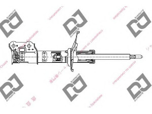 DJ PARTS DS1262HS amortizatorius 
 Pakaba -> Amortizatorius
5466122000