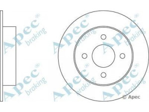 APEC braking DSK299 stabdžių diskas 
 Dviratė transporto priemonės -> Stabdžių sistema -> Stabdžių diskai / priedai
432065F001