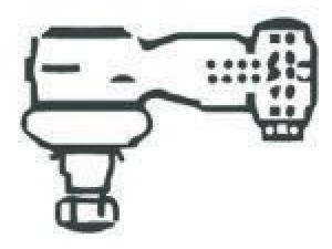 FRAP 1188 skersinės vairo trauklės galas 
 Vairavimas -> Vairo mechanizmo sujungimai
324053, 324055, 4242756, 90304622