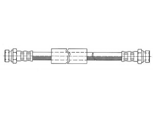 KAWE 510188 stabdžių žarnelė