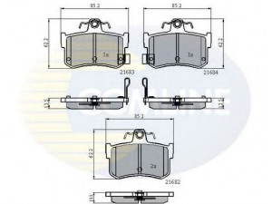 COMLINE CBP3811 stabdžių trinkelių rinkinys, diskinis stabdys 
 Techninės priežiūros dalys -> Papildomas remontas
GBP90302AF, GBP90323, GBP90323AF