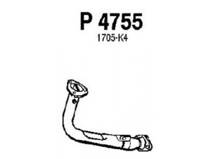 FENNO P4755 išleidimo kolektorius 
 Išmetimo sistema -> Išmetimo vamzdžiai
BM70001, 1705-19, 1705-44, 1705-H1