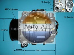 AUTO AIR GLOUCESTER 14-0306R kompresorius, oro kondicionierius
12308311