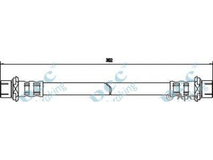 APEC braking HOS3476 stabdžių žarnelė 
 Stabdžių sistema -> Stabdžių žarnelės
9094702657, 9094702809