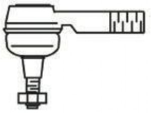 FRAP 3464 skersinės vairo trauklės galas 
 Vairavimas -> Vairo mechanizmo sujungimai
48520-31G25, 48520-61G25