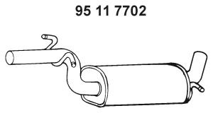 EBERSPÄCHER 95 11 7702 vidurinis duslintuvas 
 Išmetimo sistema -> Duslintuvas
1T0.253.209 AJ, 1T0.253.209 B