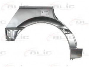 BLIC 6504-03-9537584P plokščių apkalas, purvasargis 
 Kėbulas -> Transporto priemonės galas -> Purvasaugiai