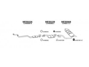 VENEPORTE 500038 išmetimo sistema 
 Išmetimo sistema -> Išmetimo sistema, visa