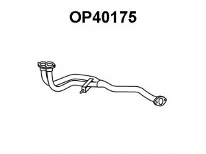 VENEPORTE OP40175 išleidimo kolektorius 
 Išmetimo sistema -> Išmetimo vamzdžiai
854207, 90280144, 90285822
