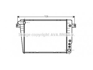 AVA QUALITY COOLING BW2035 radiatorius, variklio aušinimas 
 Aušinimo sistema -> Radiatorius/alyvos aušintuvas -> Radiatorius/dalys
1707509, 1707512