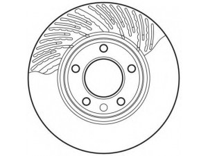 BENDIX 562336BC stabdžių diskas 
 Stabdžių sistema -> Diskinis stabdys -> Stabdžių diskas
95535140140, 95535140141, 7L6615301J